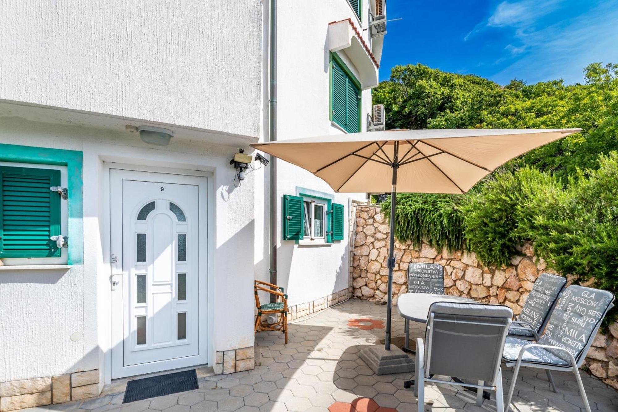 Apartments Oleander Kricin Baška Dış mekan fotoğraf