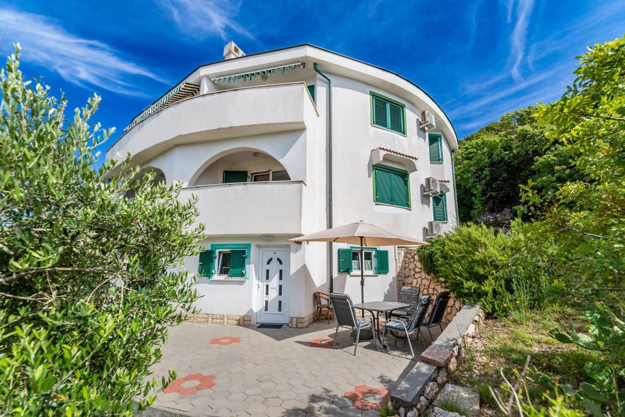 Apartments Oleander Kricin Baška Dış mekan fotoğraf