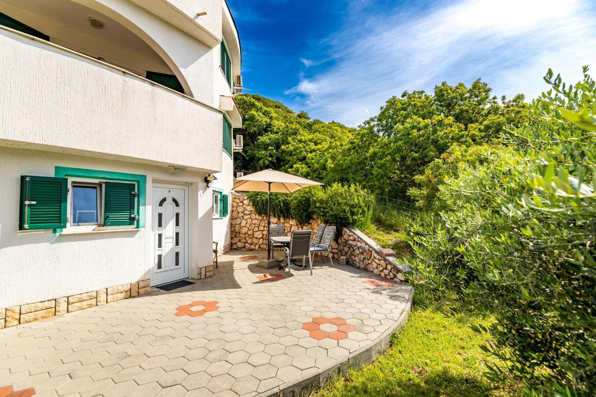 Apartments Oleander Kricin Baška Dış mekan fotoğraf