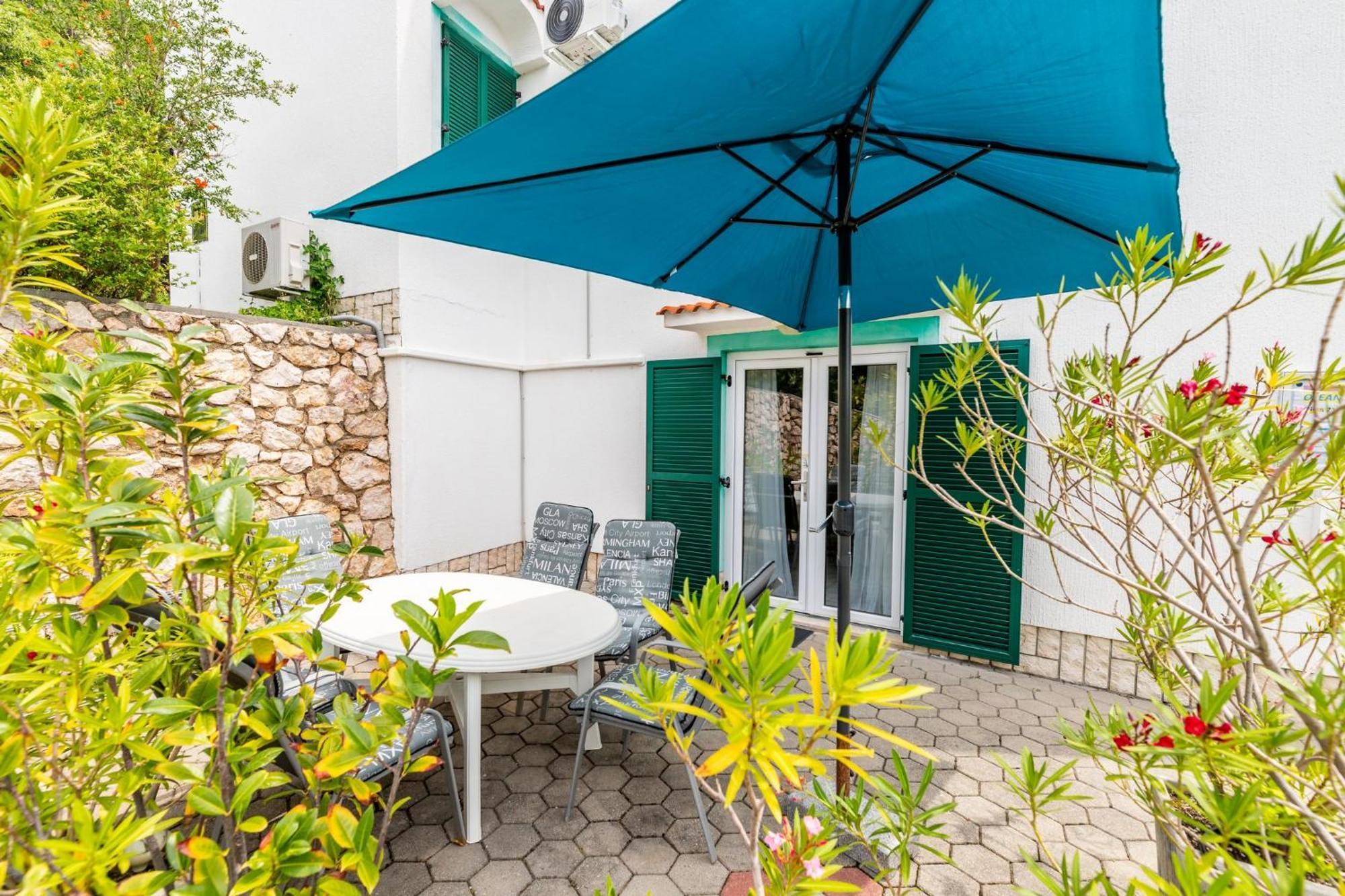 Apartments Oleander Kricin Baška Dış mekan fotoğraf